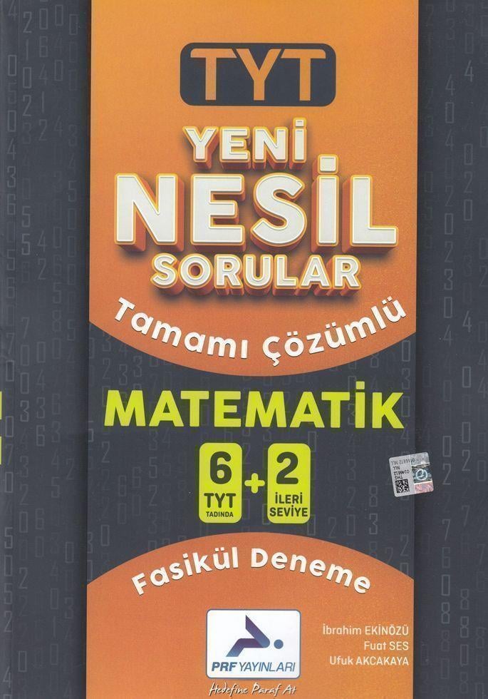 Paraf Yayınları TYT Matematik Yeni Nesil Sorular Fasikül Deneme