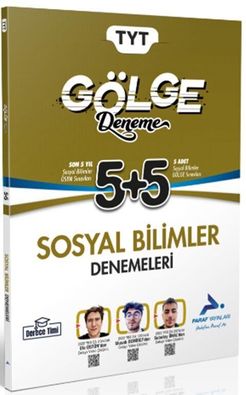 Paraf Yayınları TYT Sosyal Bilimler Gölge Deneme