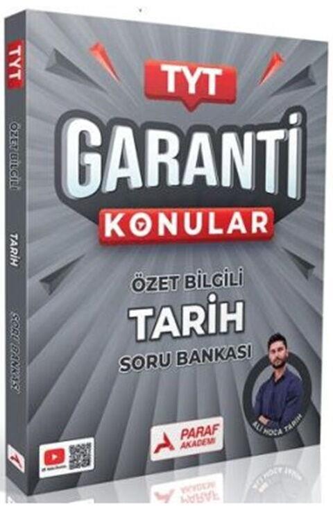 Paraf Yayınları TYT Tarih Garanti Konular Özel Bilgili Soru Bankası