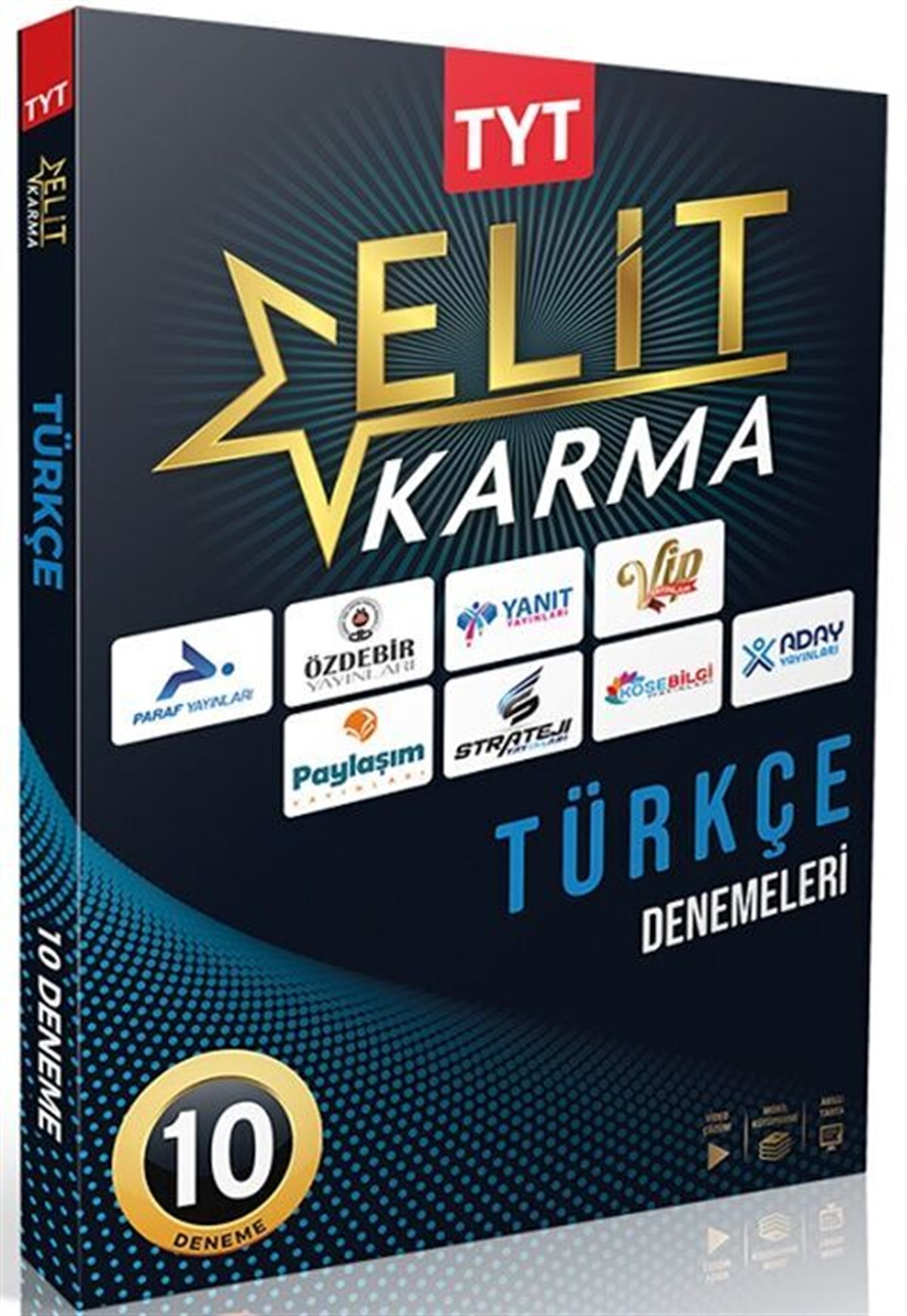 Paraf Yayınları TYT Türkçe Elit Karma 10 Deneme