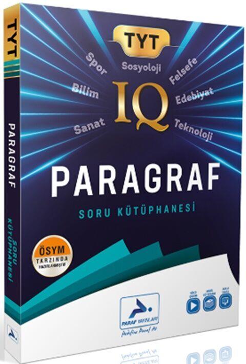 Paraf Yayınları TYT IQ Paragraf Soru Bankası