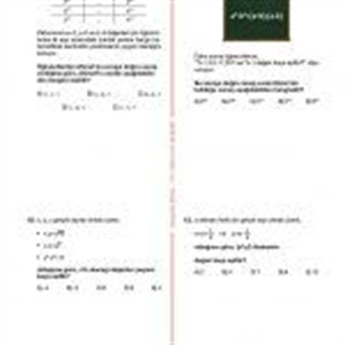 Paragrafın Şifresi Yayınları TYT Odak 3 lü Deneme