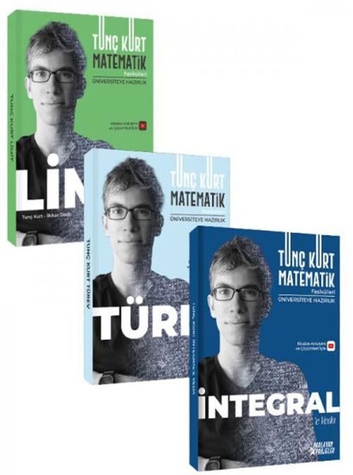 Parlayan Projeler 2025 AYT Tunç Kurt Limit Türev İntegral 3 lü Set