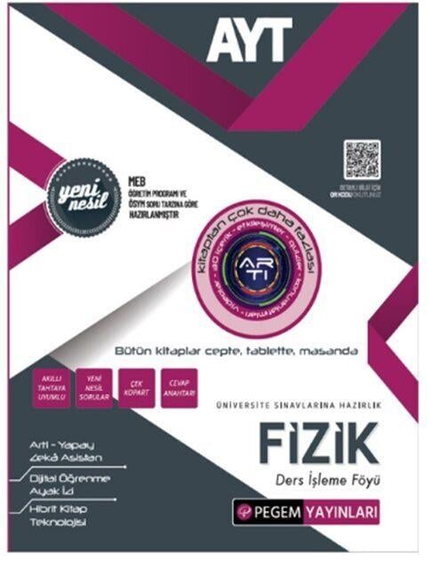 Pegem Yayınları AYT Fizik Ders İşleme Föyü
