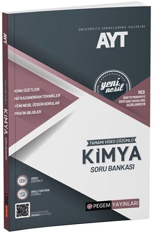 Pegem Yayınları AYT Kimya Soru Bankası