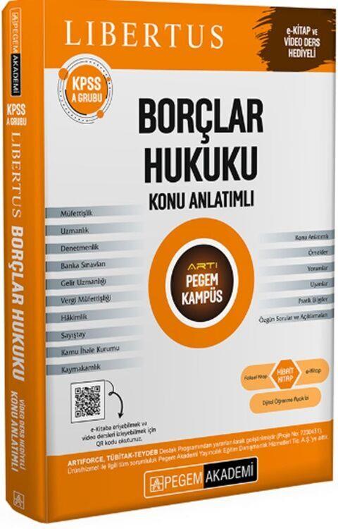 Pegem Yayınları KPSS A Grubu Libertus Borçlar Hukuku Konu Anlatımlı