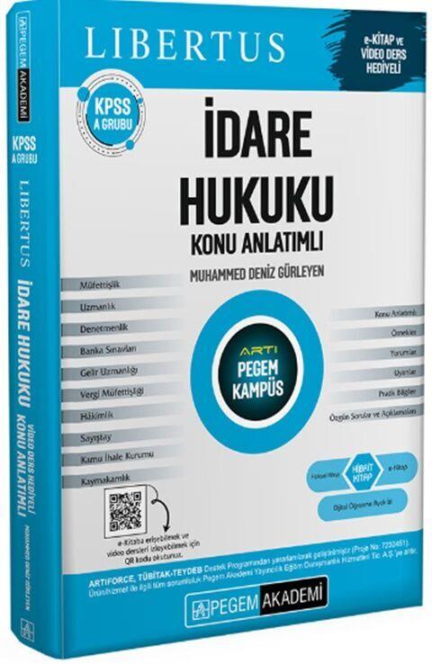 Pegem Yayınları KPSS A Grubu Libertus İdare Hukuku Konu Anlatımlı