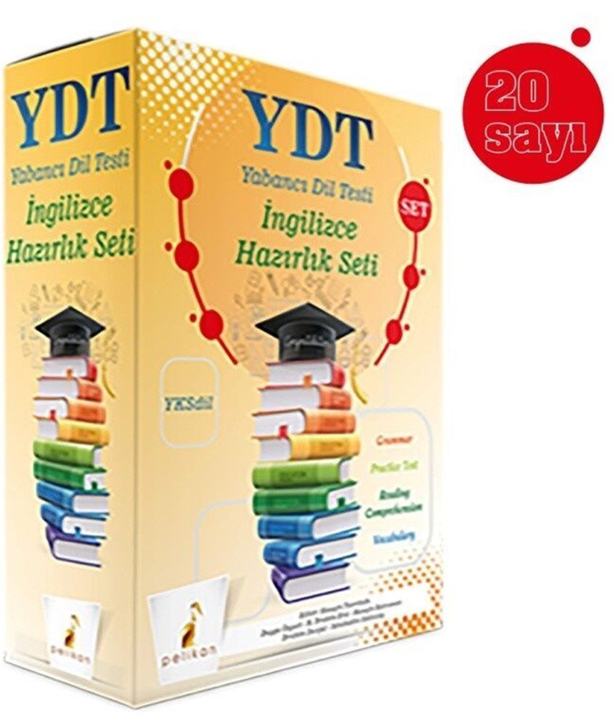 Pelikan Yayınları YDT İngilizce Hazırlık Seti 20 Sayı