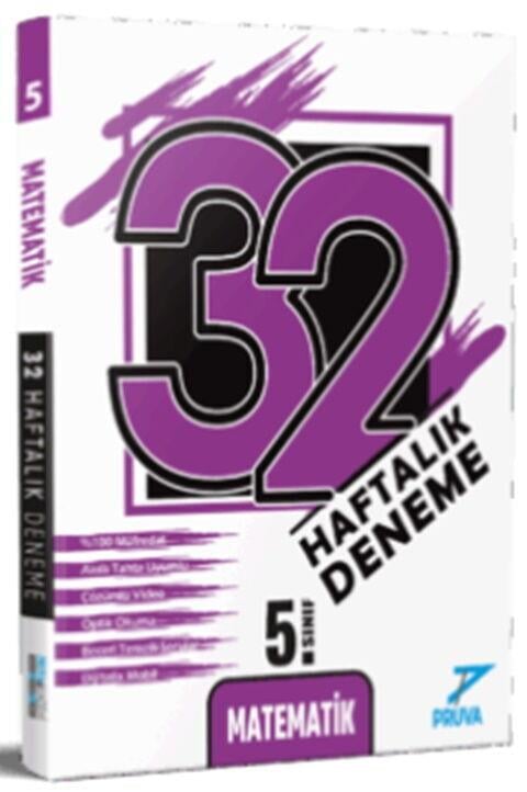 Pruva Akademi 5. Sınıf Matematik 32 Haftalık Deneme
