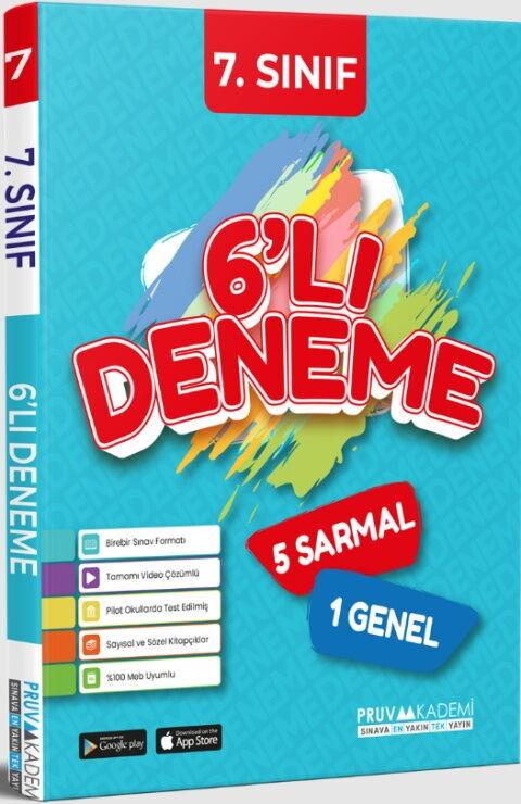 Pruva Akademi 7. Sınıf 6 lı Deneme