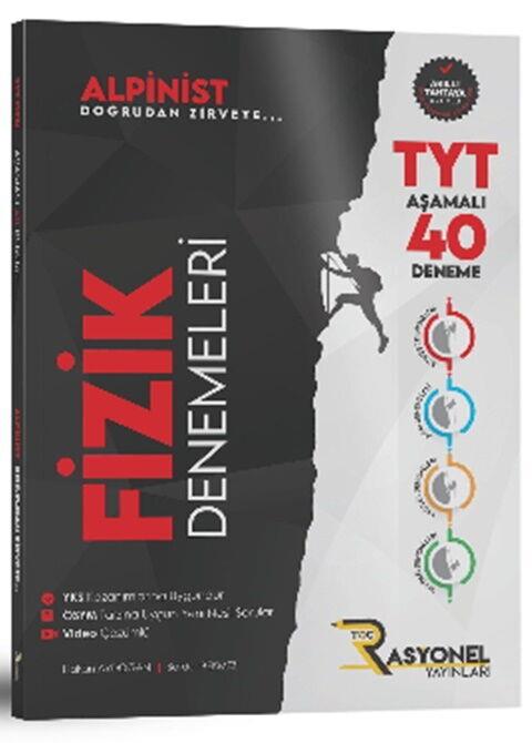 Rasyonel Yayınları TYT Fizik 40 lı Deneme Seti
