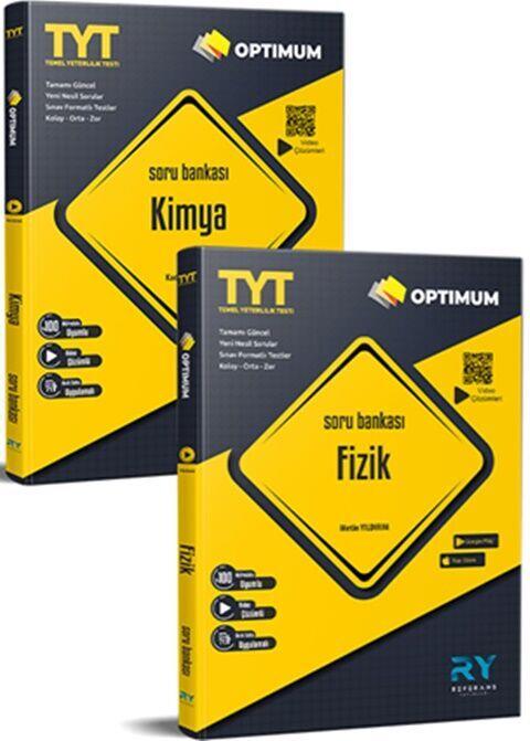 Referans Yayınları 2024 TYT Fizik ve TYT Kimya Video Çözümlü Optimum Soru Bankası Seti