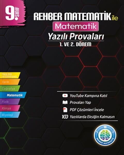 Rehber Matematik 9. Sınıf Matematik Yazılı Provaları