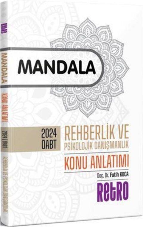 Retro Yayıncılık 2024 ÖABT Mandala Rehberlik ve Psikolojik Danışmanlık Konu Anlatımı