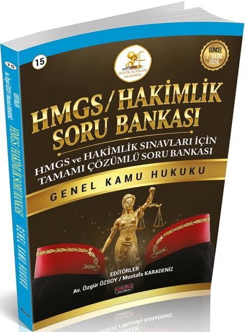 Savaş Yayınları 2026 HMGS Hakimlik Genel Kamu Hukuku Soru Bankası