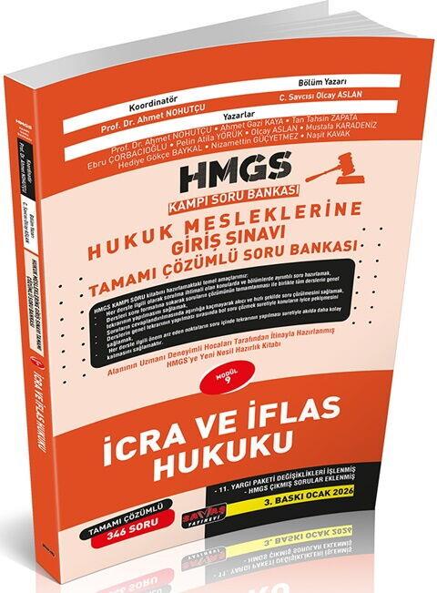 Savaş Yayınları HMGS Kampı İcra ve İflas Hukuku Soru Bankası