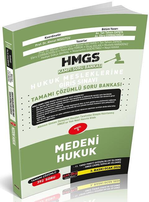 Savaş Yayınları HMGS Kampı Medeni Hukuk Soru Bankası