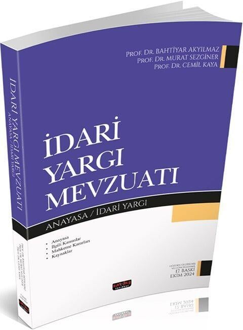 Savaş Yayınları İdari Yargı Mevzuatı