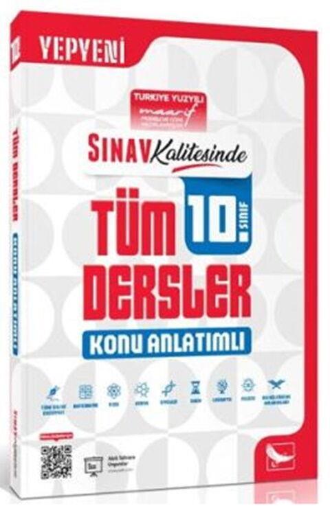 Sınav Yayınları 10. Sınıf Tüm Dersler Konu Anlatımlı