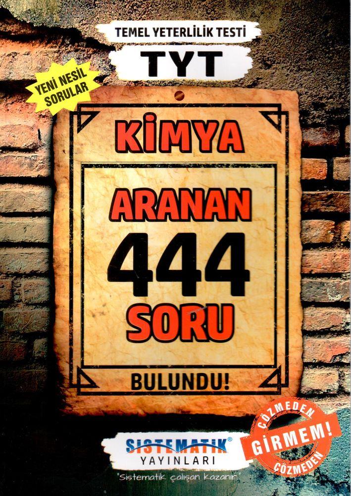 Sistematik Yayınları TYT Kimya 444 Aranan Soru
