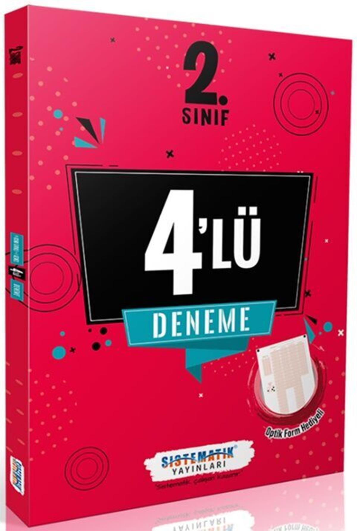 Sistematik Yayınları 2. Sınıf Tüm Dersler 4 lü Deneme