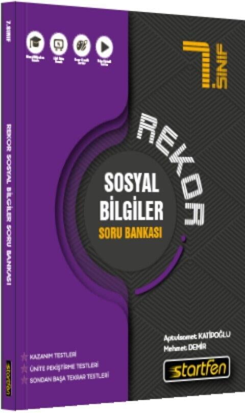 Startfen Yayınları 7. Sınıf Sosyal Bilgiler Rekor Soru Bankası