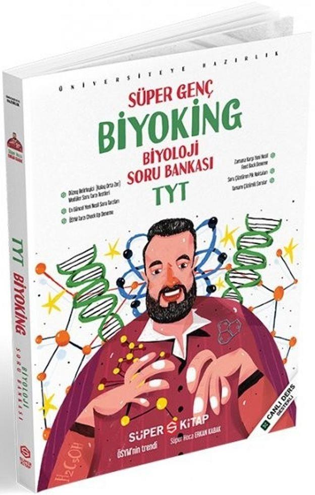 Süper Kitap Yayınları TYT Biyoking Biyoloji Soru Bankası