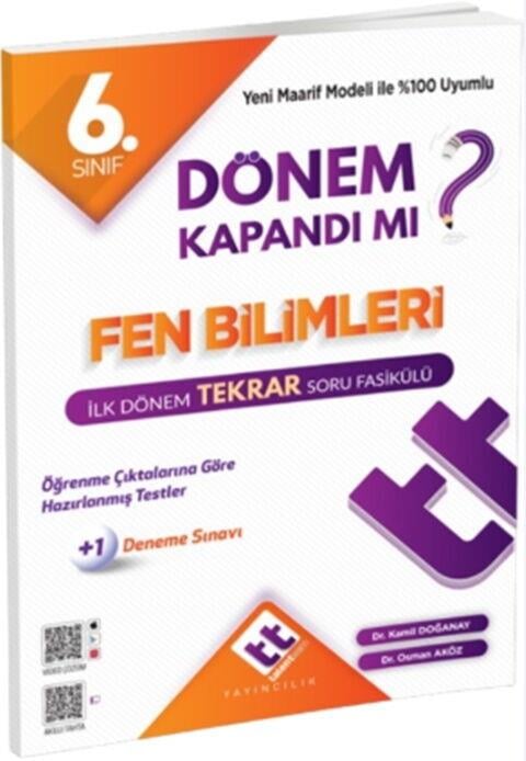 Talentteam Yayınları 6. Sınıf Fen Bilimleri İlk Dönem Tekrar Fasikülü