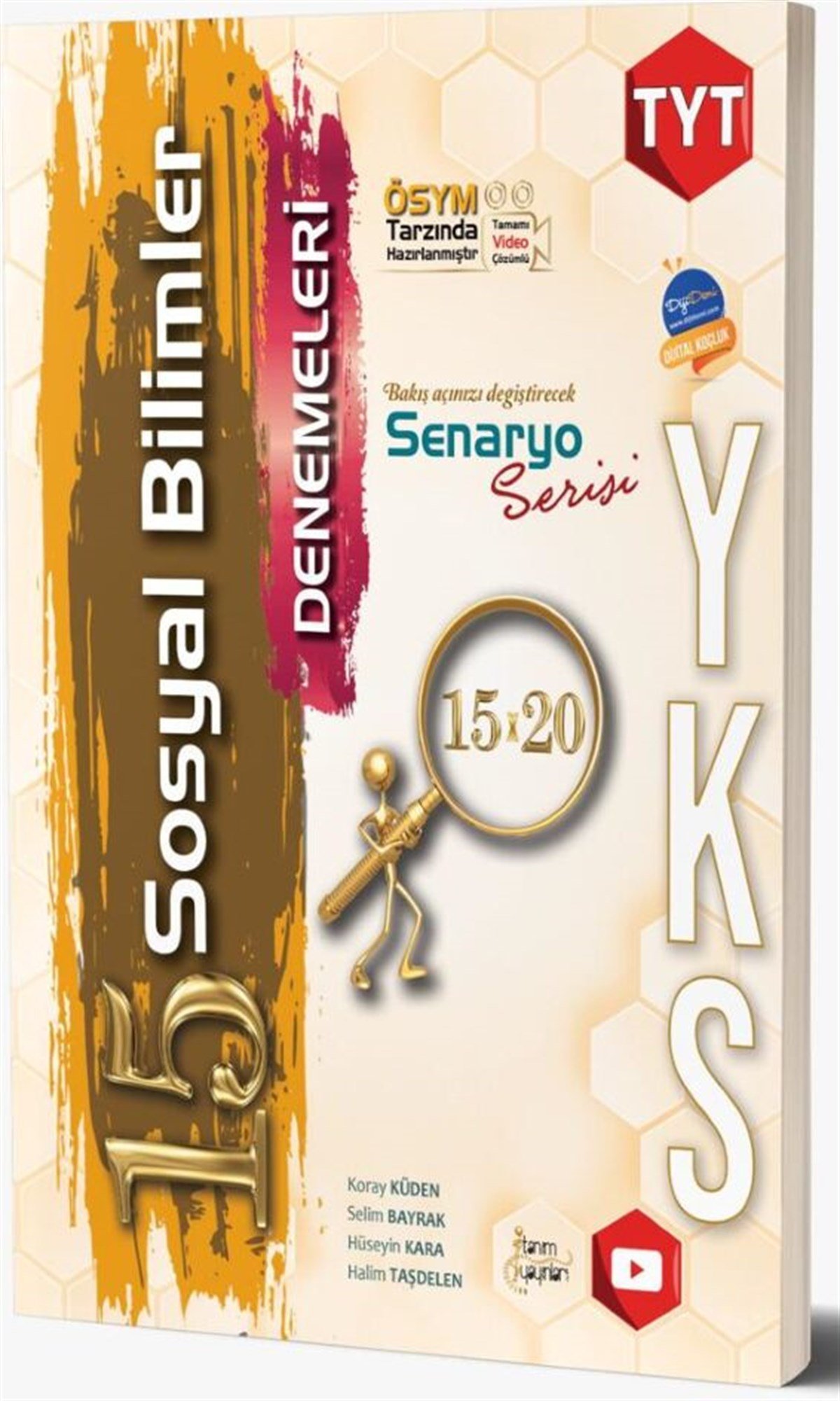 Tanım Yayınları TYT Sosyal Bilimler 15 li Deneme