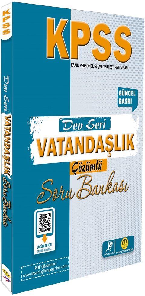 Tasarı Yayınları KPSS Vatandaşlık Dev Seri Soru Bankası
