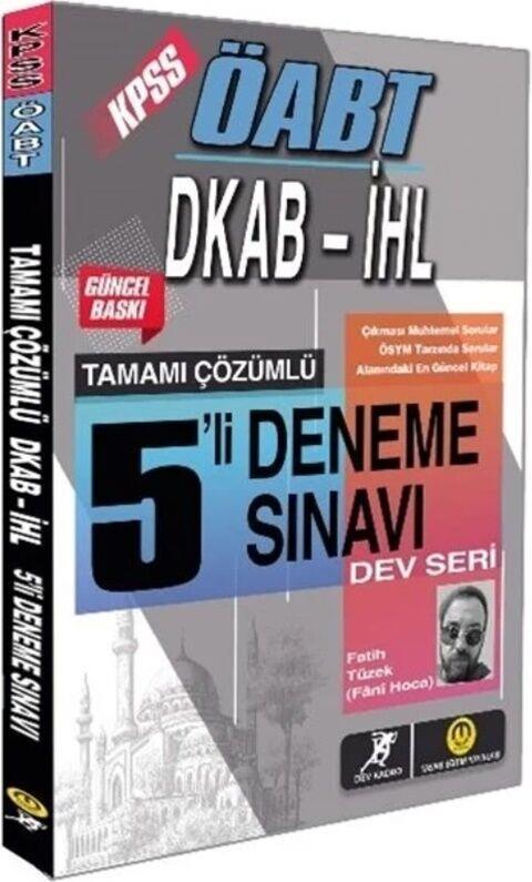 Tasarı Yayınları ÖABT Din Kültürü ve Ahlak Bilgisi 5 Deneme Çözümlü