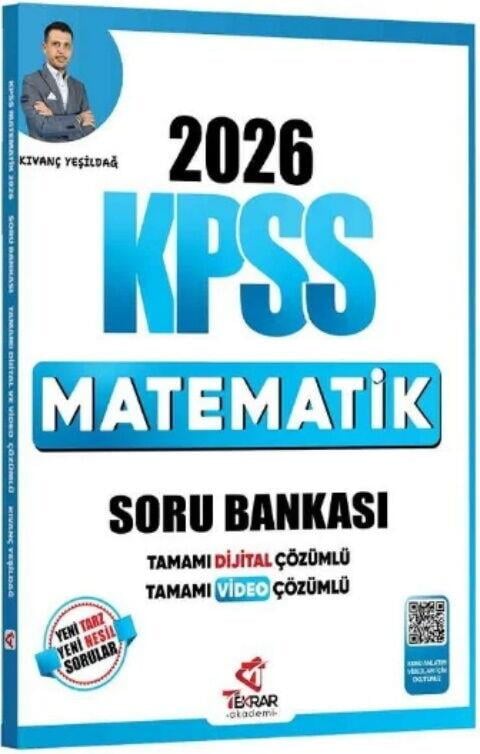 Tekrar Akademi 2026 KPSS Matematik Soru Bankası