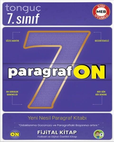 Tonguç Akademi 7. Sınıf ParagrafON Soru Bankası