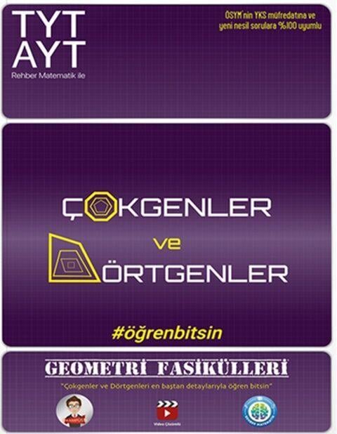 Tonguç Akademi TYT AYT Geometri Fasikülleri Çokgenler ve Dörtgenler