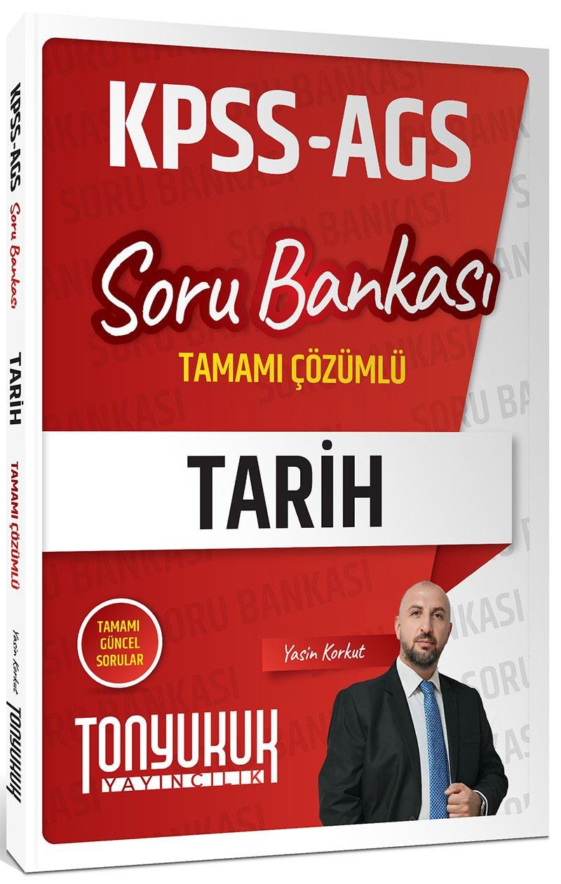Tonyukuk Yayıncılık KPSS AGS Tarih Tamamı Çözümlü Soru Bankası