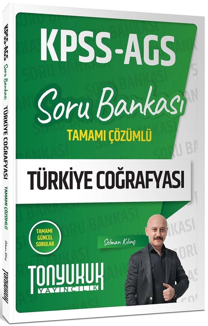 Tonyukuk Yayıncılık KPSS AGS Türkiye Coğrafyası Tamamı Çözümlü Soru Bankası