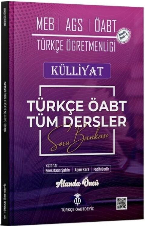 Türkçe ÖABTDEYİZ MEB AGS ÖABT Türkçe Tüm Dersler Külliyat Soru Bankası