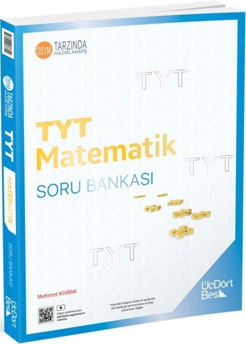 ÜçDörtBeş Yayınları TYT Matematik Soru Bankası