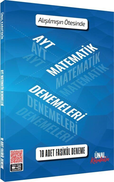 Ünal Karatekin AYT Matematik 10 Adet Fasikül Deneme