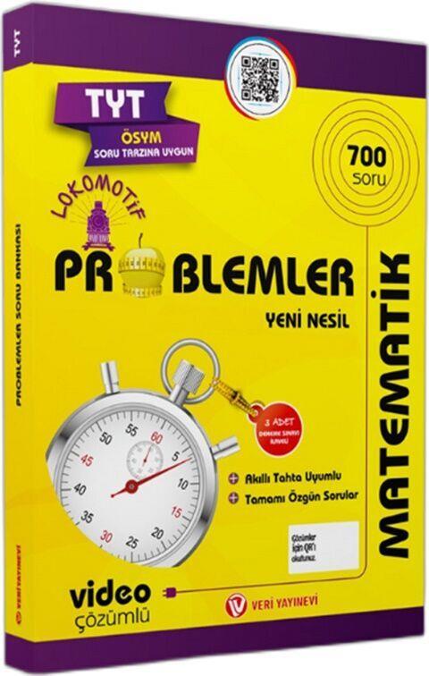 Veri Yayınları TYT Matematik Problemler Lokomotif Soru Bankası Video Çözümlü