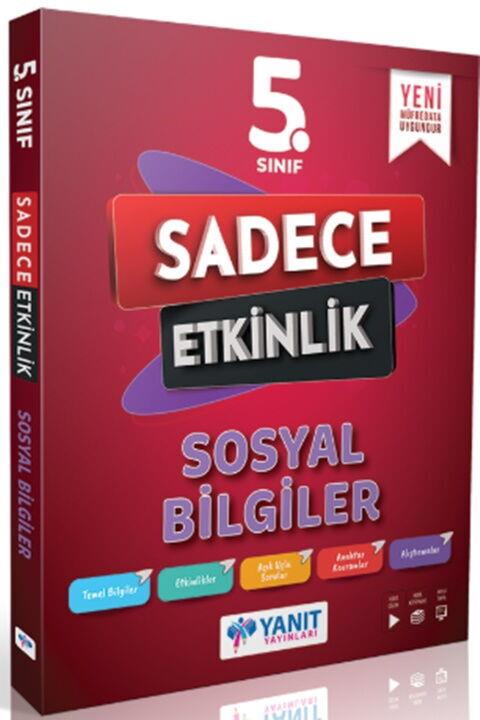 Yanıt Yayınları 5. Sınıf Türkçe Sadece Etkinlik