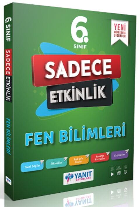 Yanıt Yayınları 6. Sınıf Fen Bilimleri Sadece Etkinlik