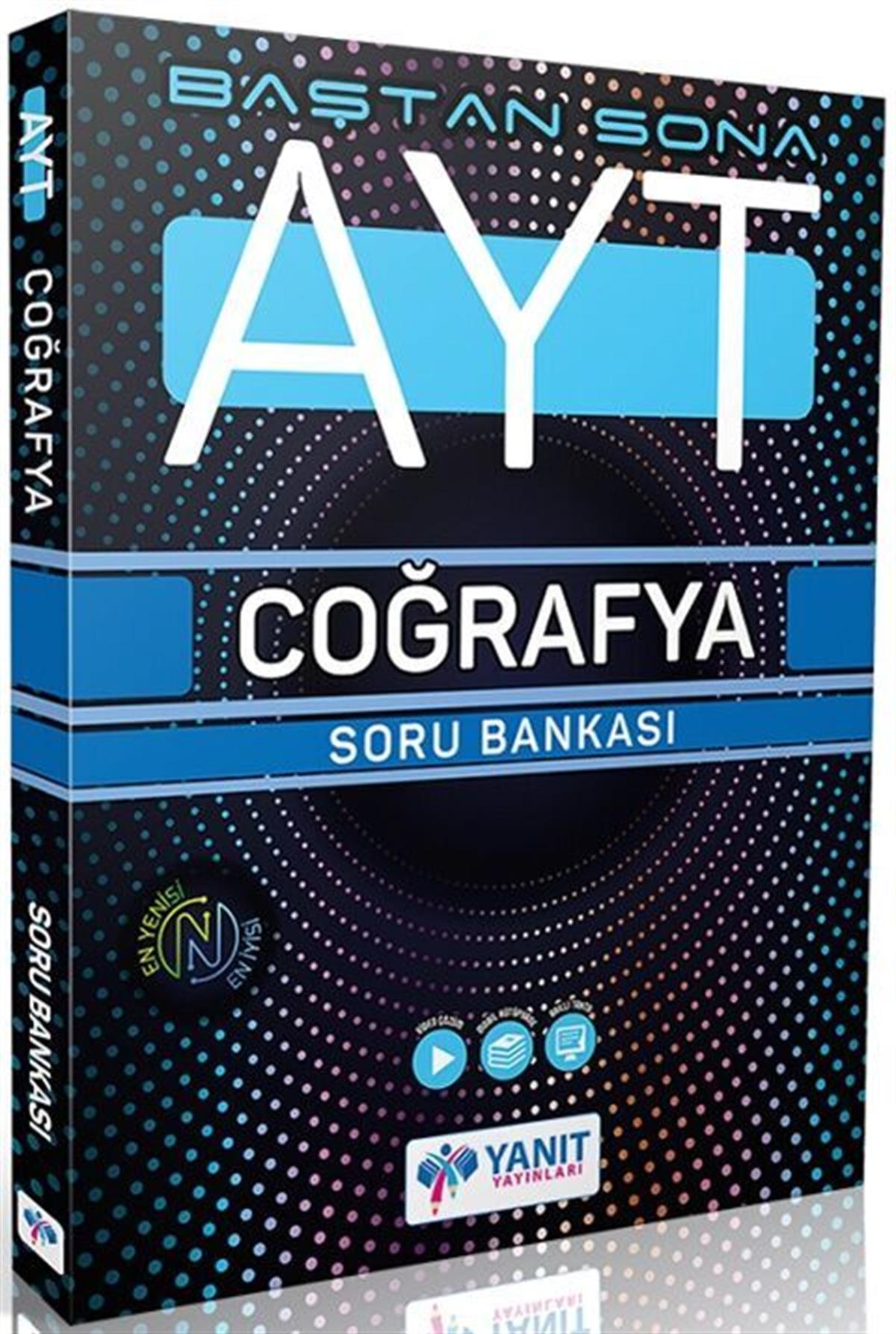 Yanıt Yayınları AYT Coğrafya Baştan Sona Soru Bankası