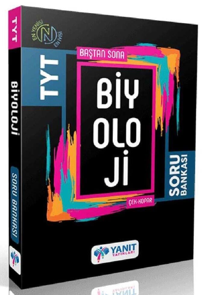 Yanıt Yayınları TYT Biyoloji Baştan Sona Soru Bankası