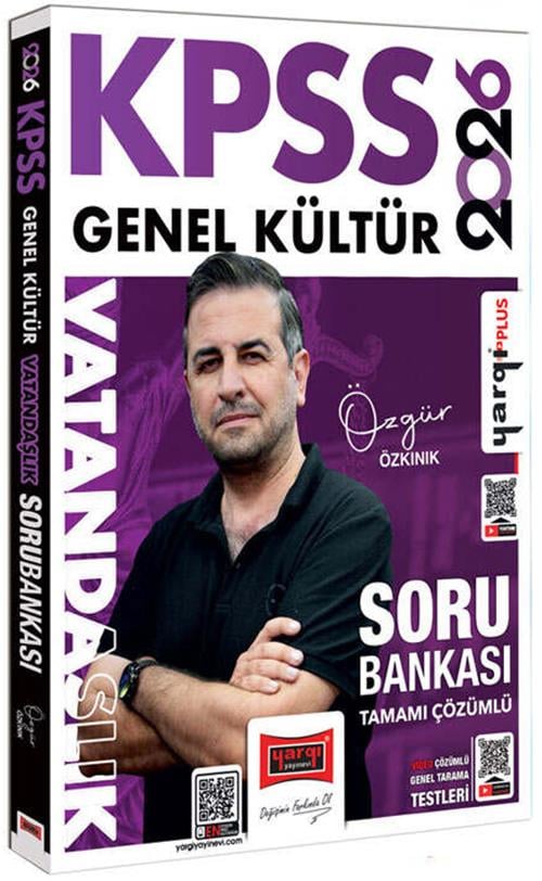 Yargı 2026 KPSS Genel Kültür Tamamı Çözümlü Vatandaşlık Soru Bankası