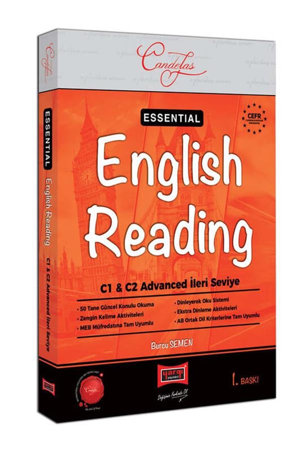 Yargı CANDELAS Essential English Reading C1&C2 Advanced İleri Seviye