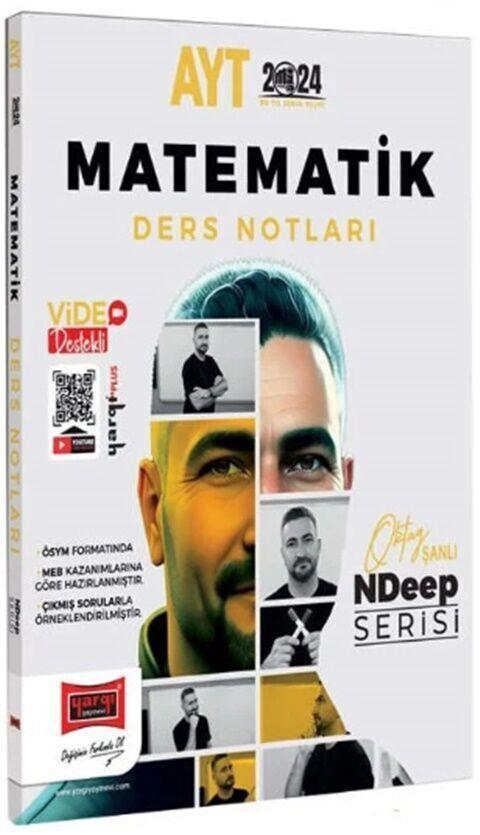 Yargı Yayınları 2024 AYT Matematik Video Destekli NDeep Ders Notları