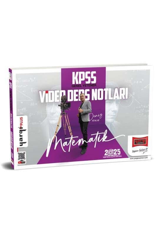 Yargı Yayınları 2025 KPSS Genel Yetenek Matematik Video Ders Notları