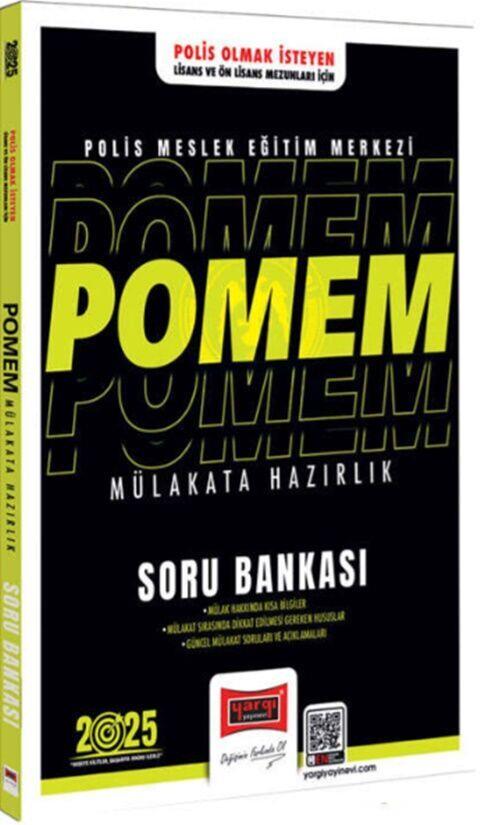 Yargı Yayınları 2025 POMEM Mülakata Hazırlık Soru Bankası