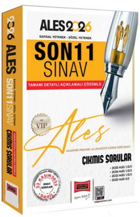 Yargı Yayınları 2026 ALES Sayısal Sözel Yetenek Son 11 Sınav Çıkmış Sorular